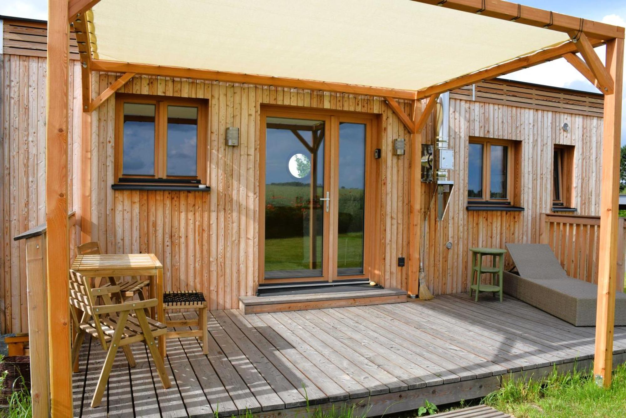 Tiny Haus "Mona Lisa" Und Tiny Haus "Mrs Green" - Boutique Lofts By Nina&Susanne Drosendorf ภายนอก รูปภาพ