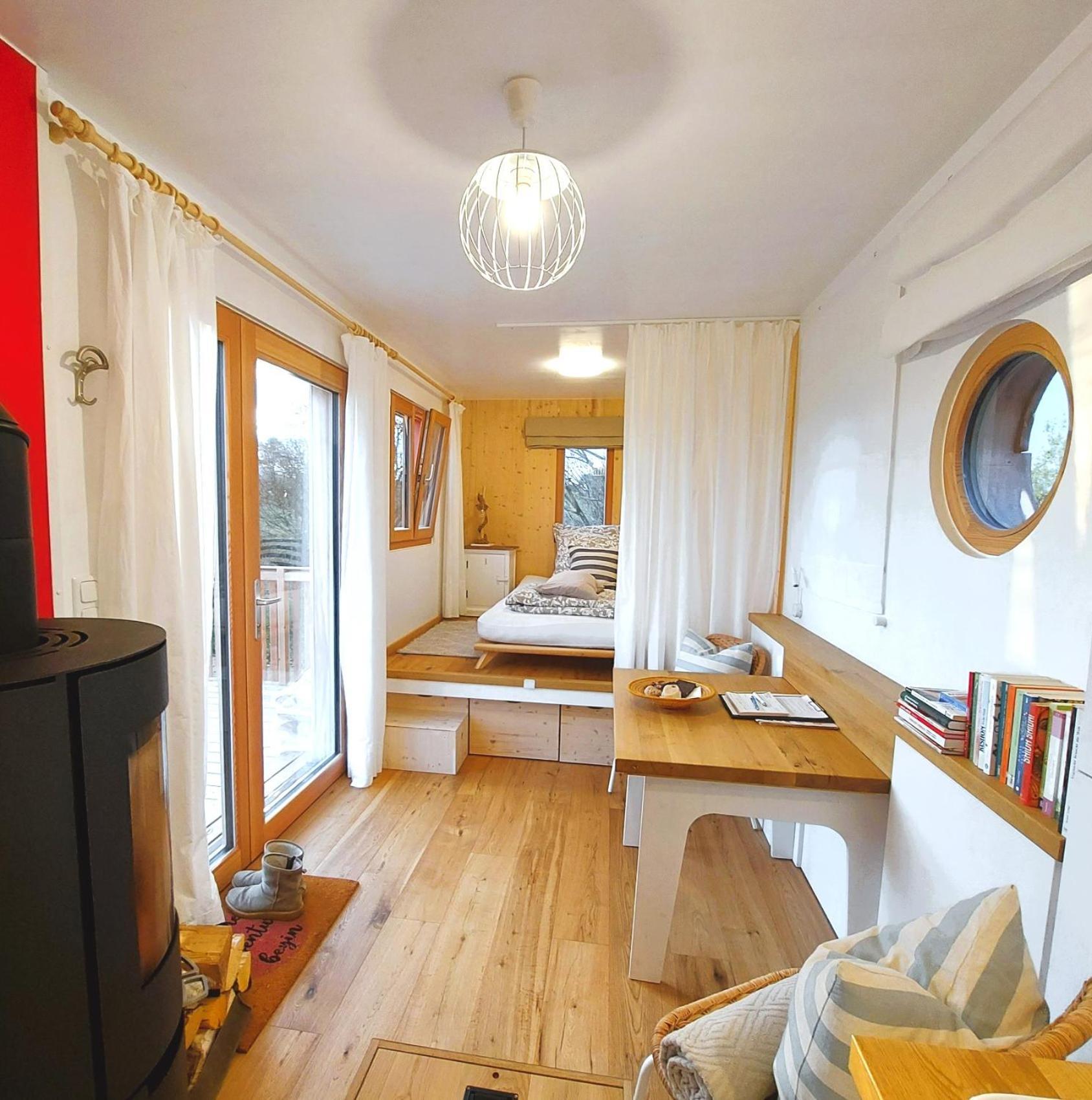 Tiny Haus "Mona Lisa" Und Tiny Haus "Mrs Green" - Boutique Lofts By Nina&Susanne Drosendorf ภายนอก รูปภาพ