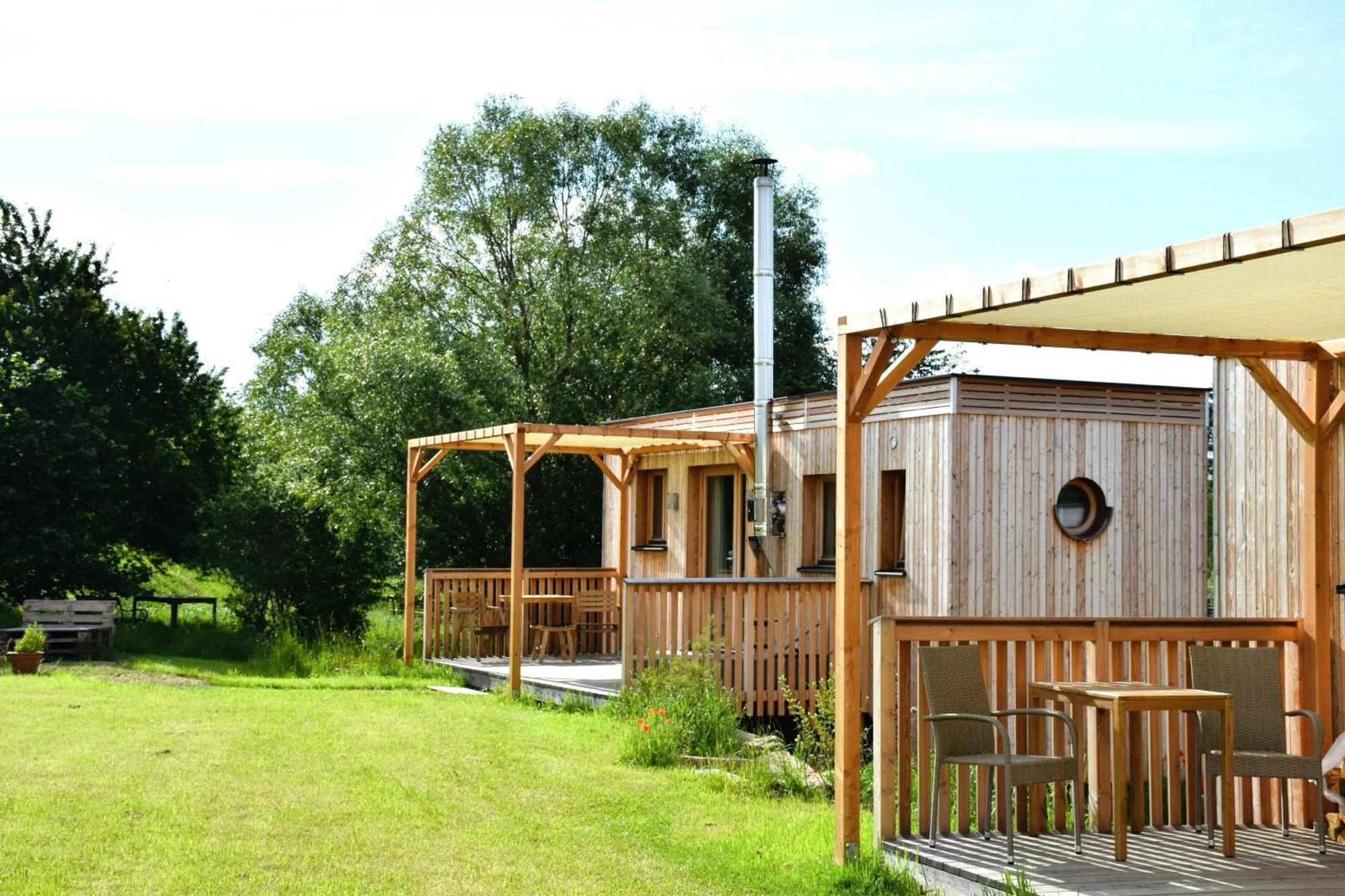 Tiny Haus "Mona Lisa" Und Tiny Haus "Mrs Green" - Boutique Lofts By Nina&Susanne Drosendorf ภายนอก รูปภาพ