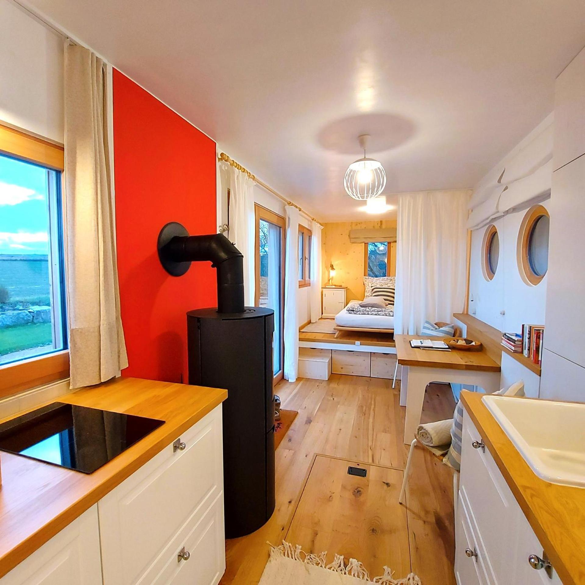 Tiny Haus "Mona Lisa" Und Tiny Haus "Mrs Green" - Boutique Lofts By Nina&Susanne Drosendorf ภายนอก รูปภาพ