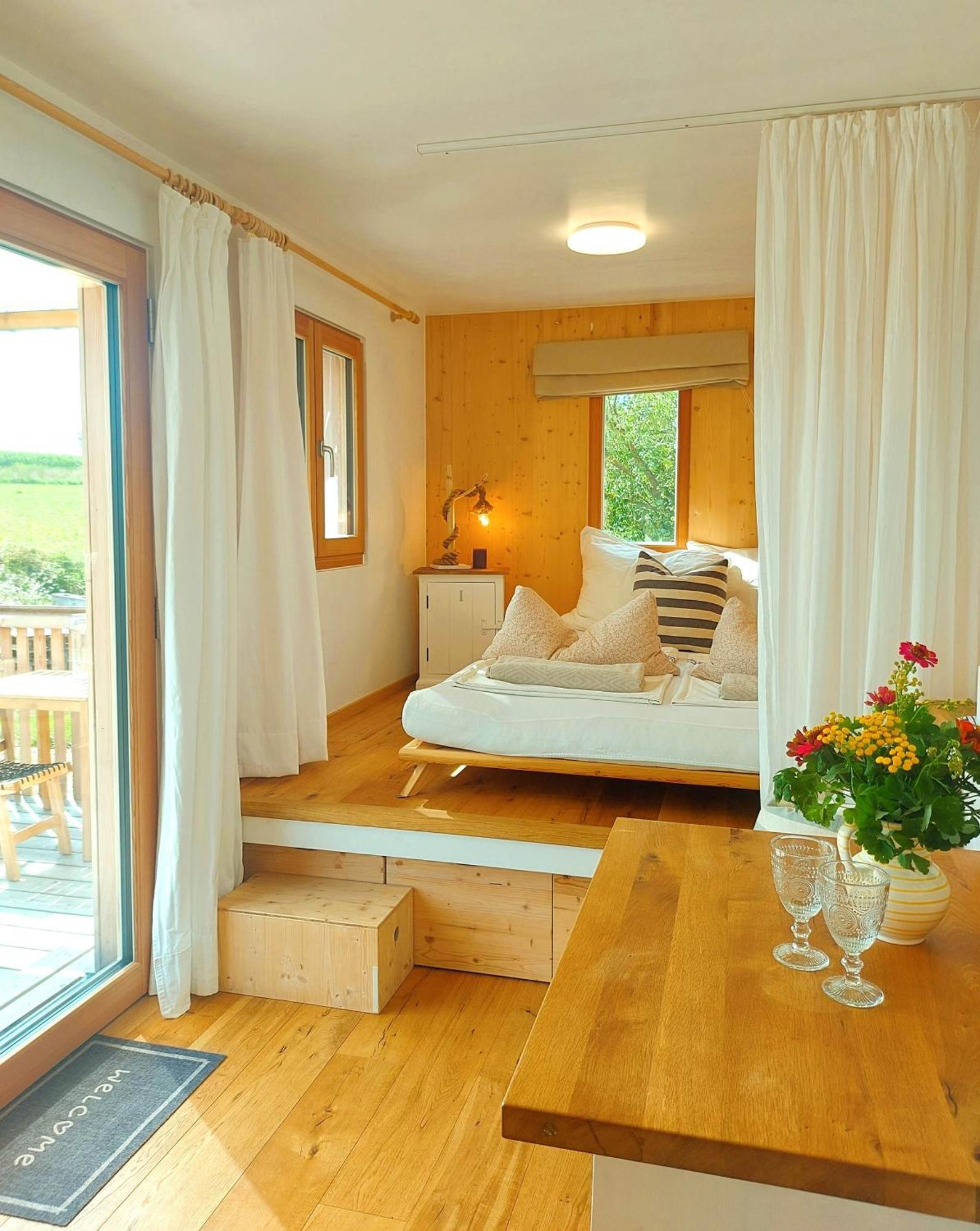 Tiny Haus "Mona Lisa" Und Tiny Haus "Mrs Green" - Boutique Lofts By Nina&Susanne Drosendorf ภายนอก รูปภาพ