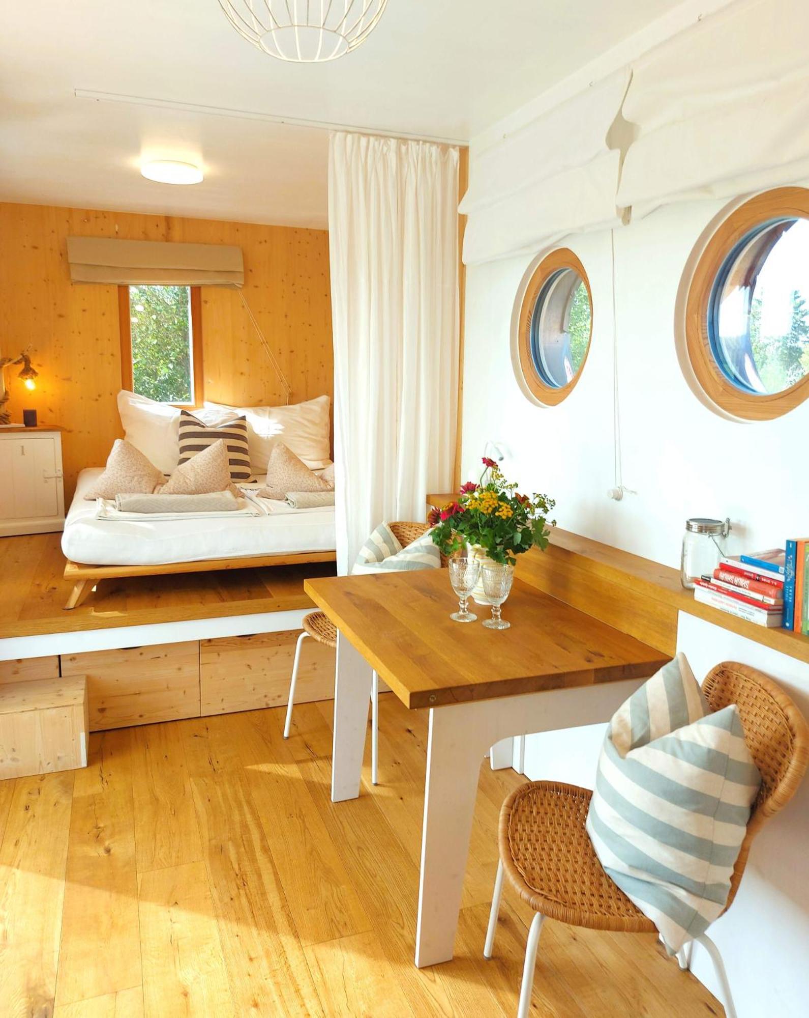 Tiny Haus "Mona Lisa" Und Tiny Haus "Mrs Green" - Boutique Lofts By Nina&Susanne Drosendorf ภายนอก รูปภาพ