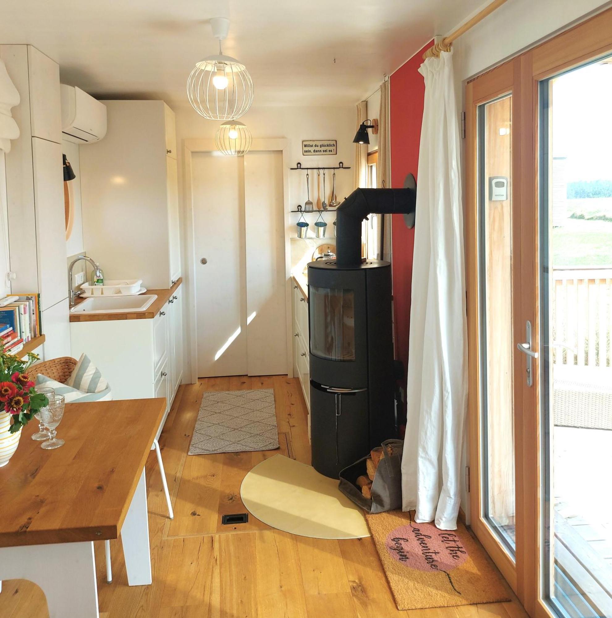 Tiny Haus "Mona Lisa" Und Tiny Haus "Mrs Green" - Boutique Lofts By Nina&Susanne Drosendorf ภายนอก รูปภาพ